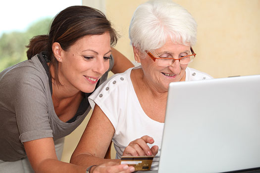 Elderly Care in Westwood CA: Online Grocery Shopping